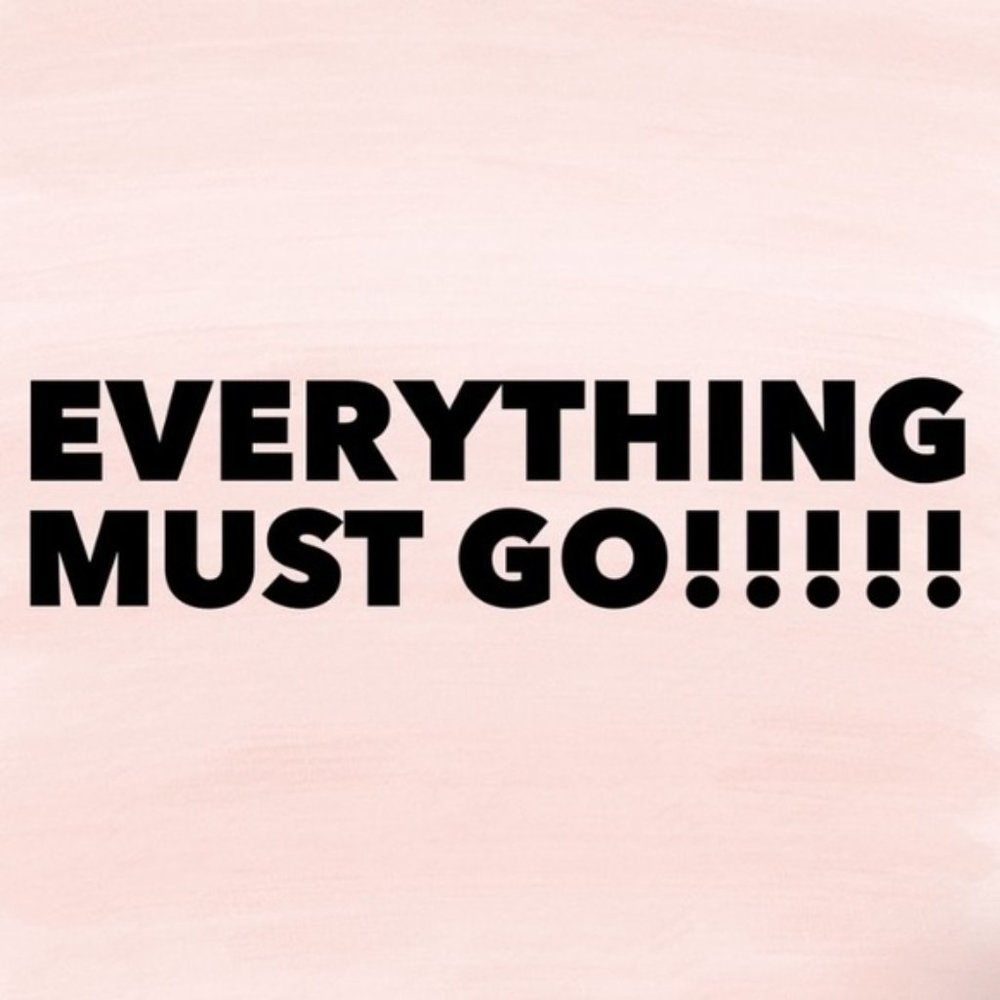 Closet FOR SALE. Buy it all. Bulk Sale